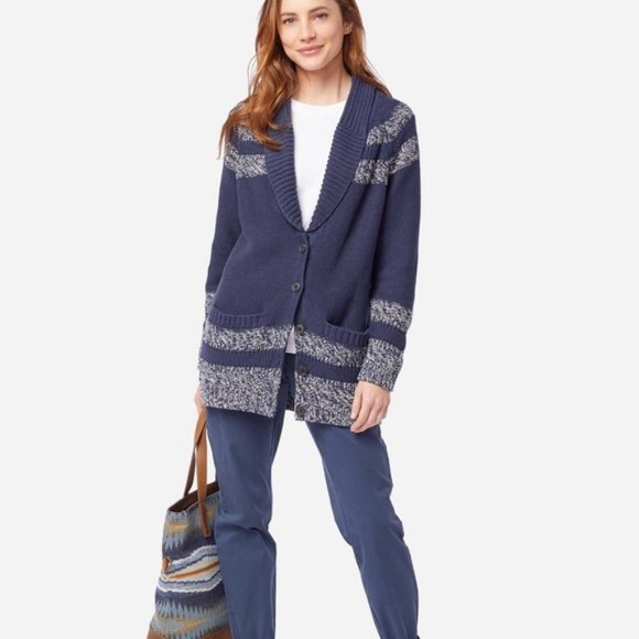 PENDLETON Lambswool and Angora button down cardigan sweater coat - Picture 7 of 7